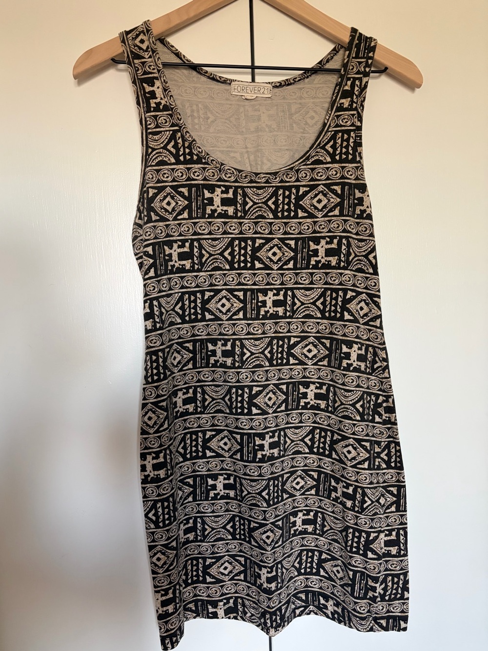 Forever 21 Tribal Print Tank Dress